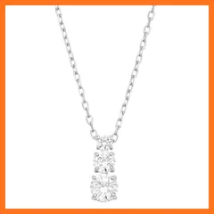 【新品】 [スワロフスキー] SWAROVSKI Attract Trilogy Round アトラクト トリロジー ラウンド クリスタル ネックレス ペンダント 5414970 [並行輸入品] 0