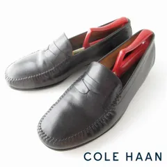美品 COLE HAAN コールハーン RESORT ペニー ローファー 黒 10.5D 28.5cm ブラック 大きいサイズ D153-32-0060ZT