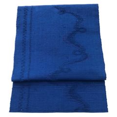 小紋/美品/縞/紺/パールトーン加工/仕立上がり/適応身長145～153㎝/8176 小紋/美品/縞/紺/パールトーン加工/仕立上がり/適応身長145～153