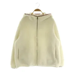 トミーヒルフィガー TOMMY HILFIGER ボアパーカー ジャケット ジップアップ M ホワイト /MY ■OS ■ECD001