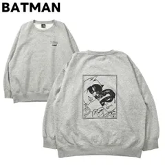 バットマン GU バックプリント ビッグスウェットシャツ トレーナー XL