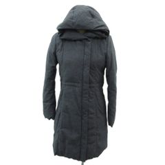 2482☆ qualite カリテ ダウンコート 3 グレー アウター ニット付 