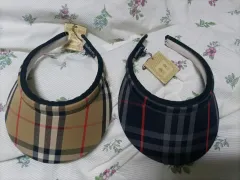 正規品 バーバリー 帽子 サンキャップ (タグ付き)