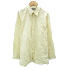 クリスチャンディオール Christian Dior カジュアルシャツ 黄 イエロー 長袖 /SM51 ■ECD001