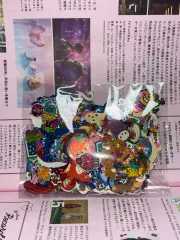 日本古典ステッカーホログラムフレークSan-Xケアベアリラックマ等