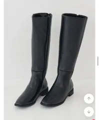 ロングブーツ ブラック 230