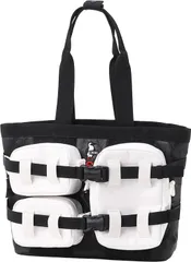 チャムス CHUMS アウトドア ESM×チャムス スペーストートバッグ バック カバン ミニポーチ 肩掛け ポケット 多機能 アレンジ 自由自在 PC 収納 軽量 丈夫 通勤 通学 普段使い  CH604028 K001