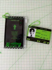 Stray Kids(ストレイキッズ・スキズ・SKZ) ヒョンジン(HYUNJIN) DICON LDカード + トレカ ポーチ