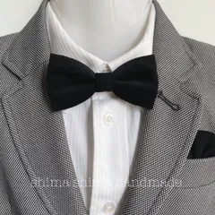 蝶ネクタイ　入学式　入園式　卒業式　卒園式　コーデュロイベビーから大人の方まで★Mサイズ　Aタイプ