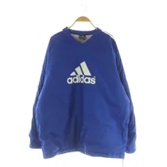 アディダス adidas スポーツウエア ピステ プルオーバー 長袖 シャドウストライプ 0 ブルー /MY ■OS ■ECB001