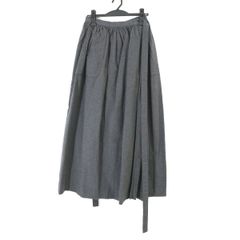 MARC LE BIHAN リネン スカート 36 グレー フランス製 - メルカリ
