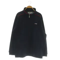 フィラ FILA トラックジャケット ジップアップ ジャージ L ネイビー /MY ■OS ■ECB001