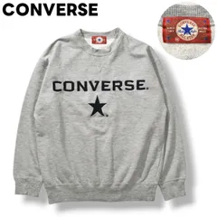 【デカロゴ】 90ヴィンテージ コンバース CONVERSE スウェット トレーナー M 灰