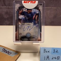 MLB☆topps☆wander franco☆auto☆直筆サイン - メルカリ