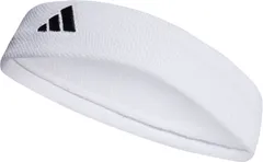 アディダス adidas テニス テニス ヘッドバンド メンズ レディース 男性 女性 ヘアバンド タイバンド AEROREADY 吸湿性 ソフト 伸縮性 ヘアアクセサリー 部活 クラブ活動  EVJ48 HT3908 ホワイト/ブラック