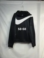 ナイキ ビックスウォッシュ フーディTシャツ ブラック 58-68