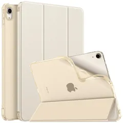 【在庫処分】Fintie iPad Air 11インチ ケース M3 (2025 第7世代) / M2 (2024 第6世代) / Air 5/4 ケース 2022/2020 10.9 インチ 半透明ソフトTPUバックカバー Pencil 収納可能 Penci