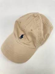 Polo Ralph Lauren ポロラルフローレン キャップ ONE SIZE ONLY/59CM ベージュ コットン ベースボール