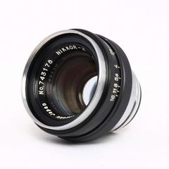 Nikon NIKKOR 5cm 50mm F2 黒帯 2287 - メルカリ