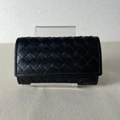 美品 ボッテガヴェネタ イントレチャート　レザー コインケース 小銭入れ
