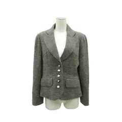 マダムジョコンダ MADAM JOCONDE テーラードジャケット 上着 シングル 総裏地 ミドル丈 /HO55 ■ECD001