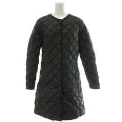 ユニクロ UNIQLO ダウンコート ジャケット M 黒 ブラック ミドル丈 /GG ■ECD001