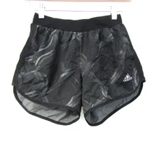 アディダス ショートパンツ ボトムス クライマクール ランニングウエア レディース Sサイズ ブラック adidas 【中古】