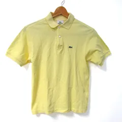 ラコステ ポロシャツ トップス 半袖 コットン ゴルフウエア レディース 14サイズ イエロー LACOSTE 【中古】のサムネイル