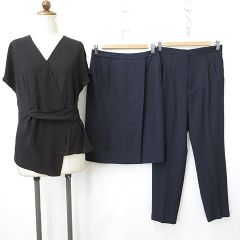 ブリオーニ BRIONI Super 150's CORTINA スラックス パンツ センター