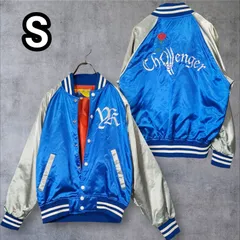ヴィンテージスカジャン　黒／青 レディース] 1980s ヴィンテージ KOREA スーベニアジャケット ドラゴン