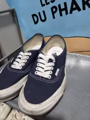 VANS ボルト アセンティック ネイビー スニーカー 255
