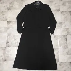 【大きいサイズ】ESTERAMA　ブラック フォーマル ワンピース　15AR XXLサイズ相当　ブラック 黒色　ポリエステル