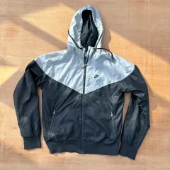 Nike Black Grey Windrunner Jacket NIKE