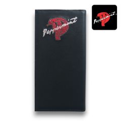 Peppermint コブラタグ 長財布 黒 クリームソーダ ピンクドラゴン