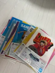 バンダイ ONE PIECE クリアファイル & ステッカー 19枚