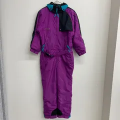 Columbia スキーウェア つなぎ 防寒 パープル 【ガールズM（8－10）】