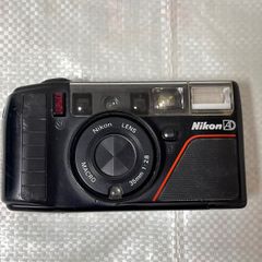 動作品 Nikon L35AD2 コンパクトフィルムカメラ Nikon L35AD2 コンパクトフィルムカメラ レトロ 時代物 - メルカリ