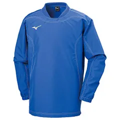 新品 [ミズノ] トレーニングウェア タフブレーカーシャツ スタンダード 耐久性 防風 32ME9182 サーフブルー 日本 3XL (日本サイズ4L相当)