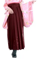 [KYOETSU] [キョウエツ] 袴 単品 無地 刺繍 卒業式 レディースso