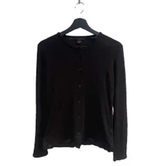 ヘルムートラング HELMUT LANG カーディガン カットソー 本人期 黒タグ ウール シルク カシミヤ 44 黒 ブラック ■WGAのサムネイル