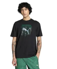 新品 [プーマ] カジュアル X TMNT RELAXED GRAPHIC TEE 630099 メンズ 25年春夏カラー ブラック(01)