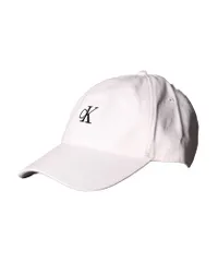 新品 [カルバン クライン] 【ブランド公式】 スモール モノグラム ロゴ キャップ 4G5038G OS BRIGHTWHITEYAF