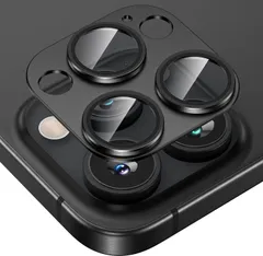 【新着商品】iPhone 16 pro/iphone16 pro maxカメラフィルム アルミ合金製＋AR高透過率強化ガラス レンズカバー 0.25mm超薄 一体型カメラ保護カバー アイフォン16pro/16pro max用カメラ保護フィルム 3眼 レンズ保護