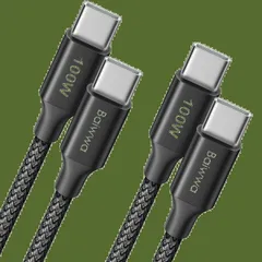 S23 S24 S22 Pro、Galaxy Air、MacBook S21 MacBook 高耐久ナイロン S25 ケーブル ケーブル S25 USB-C USB-C Ultra、iPhone16 & タイプC 15 100W/5A急速充電 PD対応 Pro