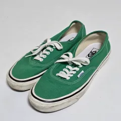 ヴァンズ アナハイム ファクトリー アセンティック 44 DX グリーン スニーカー 280 f