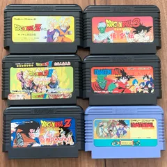 ドラゴンボール６本セット　ファミコン　箱説なし