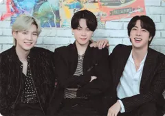 BTS ミニフォトカード JIN/SUGA/JIMIN 2021 PERMISSION TO DANCE ON STAGE 1/4