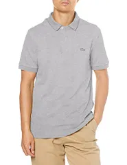 新品 [ラコステ] ポロシャツ [公式] 『Le Paris Polo』レギュラーフィット パリポロ メンズ シルバーグレー 3