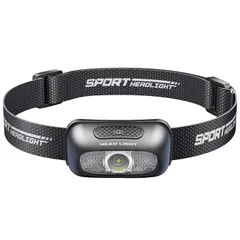 【人気商品】ヘッドライト USB充電式 高輝度 LED ヘッドライト 5種点灯モード 赤＆白ライト SOS点滅 頭につけ ヘッドランプ 防水防塵 60°角度調整可 夜釣り 最適 登山 キャンプ 散歩 作業 釣り アウトドア 災害 停電用 小型 40g超軽量 ヘ