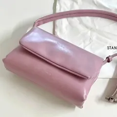 スタンドオイル フラッフィーバック ミニバック クロスバック バッグ コットンピンク
